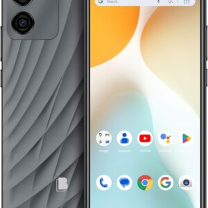 BLU G35 | 2025 | Unlocked | 6.5” HD+ Infinity Display | Dual 8MP Camera + LED Flash 5MP Selfie Camera | 32GB/3GB I US Version | US Warranty | Grey